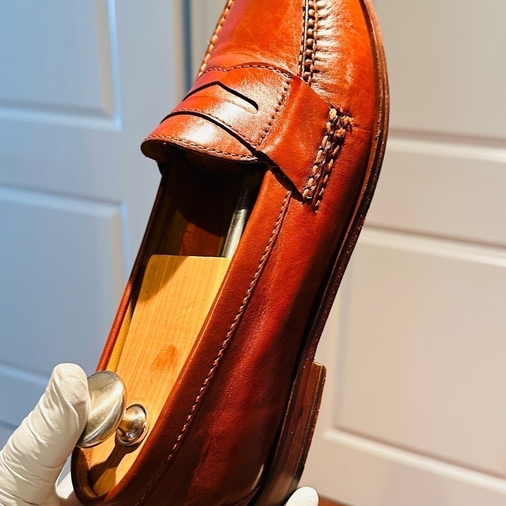 Cole Haan Leather Grand OS Pinch Penny Loafer. - Picture 11 of 14